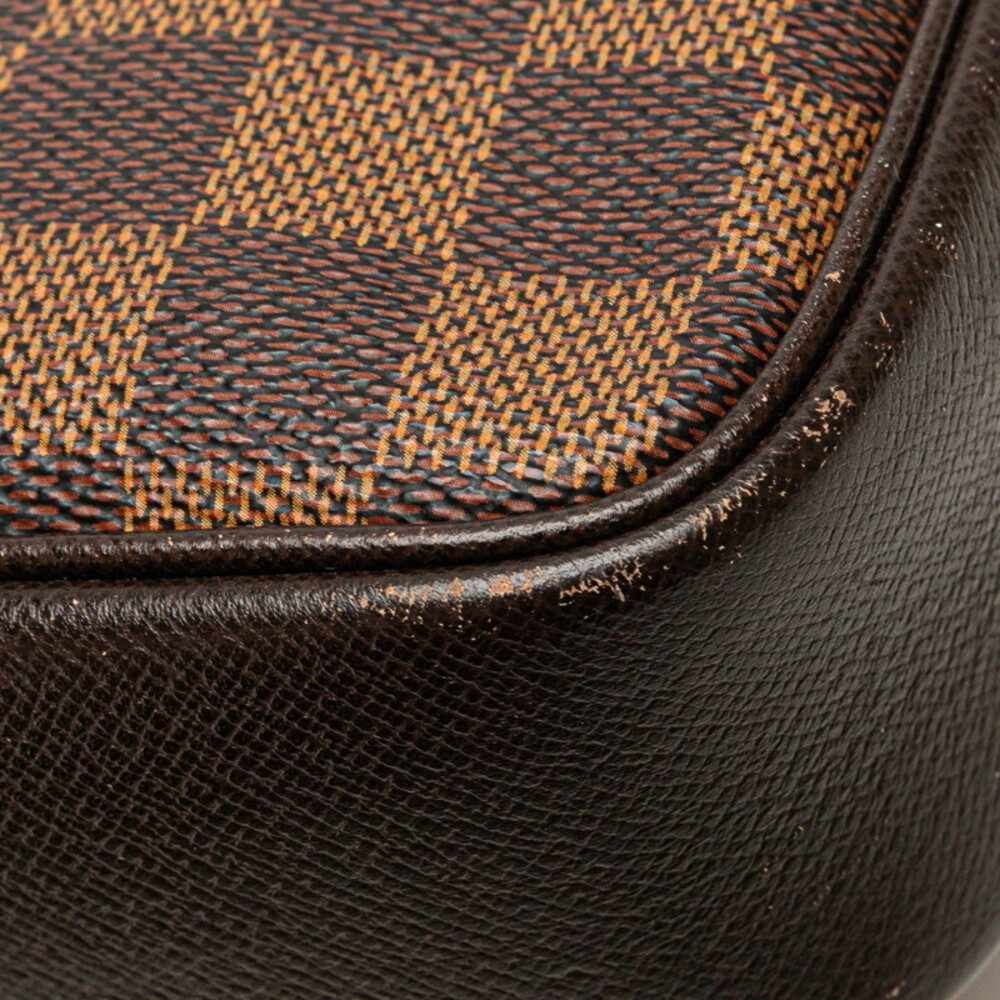 Louis Vuitton Truss Makeup Handbag Accessory Brown Leather - Picture 6 of 8